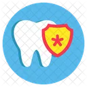 Tooth Security Tooth Protection Dental Security Icon