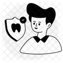 Tooth Security  Icon