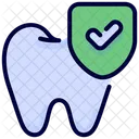 Shield Tooth Dental Icon