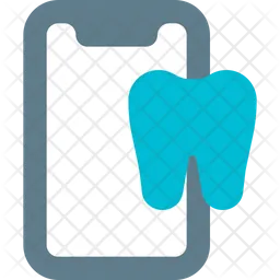 Tooth Smartphone  Icon