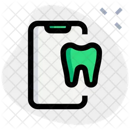 Tooth Smartphone  Icon