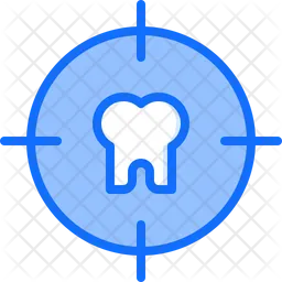 Tooth Target  Icon