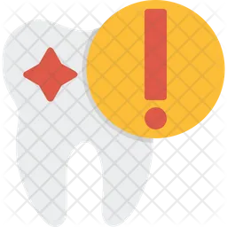 Tooth Warning  Icon