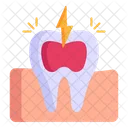 Toothache Canal Root Dental Pain Icon