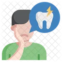 Toothache Dental Sensitive Icon