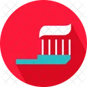 Toothbrush Paste Teeth Icon