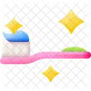 Toothbrush Toothpaste Hygiene Icon