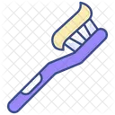 Toothbrush Toothpaste Hygiene Icon