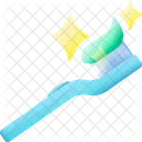Toothbrush Toothpaste Hygiene Icon