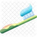 Toothbrush Toothpaste Hygiene Icon