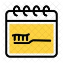 Toothbrush Schedule  Icon
