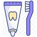 Toothpaste Toothbrush Hygiene Icon