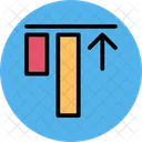 Top Align  Icon