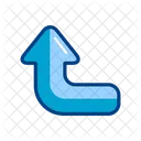 Top Arrow Front Top Icon