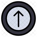 Top Arrow Upload Arrow Icon