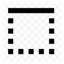 Border Outline Line Icon