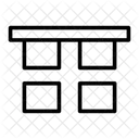 Top Border Border Text Editor Icon