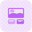 Top Content Image Grid Icon