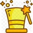 Top Hat Carnival Costume Icon