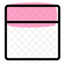 Top Horizontal Grid Icon