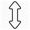 Top Bottom Arrow Icon