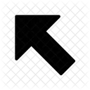 Top Left Up Icon
