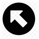 Top Left Up Icon