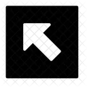 Top Left Up Icon