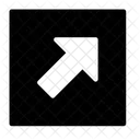 Top Right Up Icon