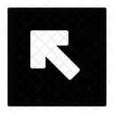 Top Left Up Icon