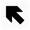 Top Left Up Icon