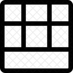 Top-Inhaltslayout  Symbol