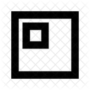 Alignment Square Interface Icon