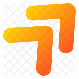 Top Right Arrow  Icon