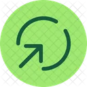 Circle Bottom Up Icon