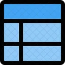 Top Sidebar List Grid Icon