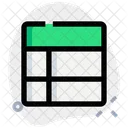 Top Sidebar List Grid Icon