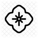 Flower Topview Bloom Icon