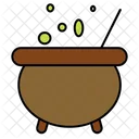 Topf Halloween Gruselig Symbol