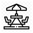 Topiary Shaped Bushes Garden Design Icon