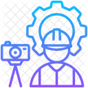 Topografo Civil Engenheiro Ícone