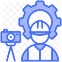 Topografo Civil Engenheiro Ícone
