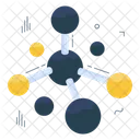 Molecula Ligacao Estrutura Quimica Ícone