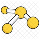 Molecula Ligacao Estrutura Quimica Ícone