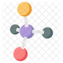 Molecule Bonding Chemical Structure Icon