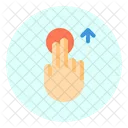 Tocar Arriba Dedo Icon