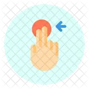 Tocar Desplazarse Dedo Icon