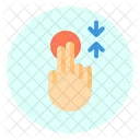 Tocar Desplazarse Dedo Icon