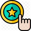 Toque em estrela  Icon