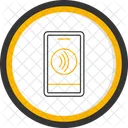 Toque Para Pagar Pago Sin Contacto Tecnologia NFC Icono